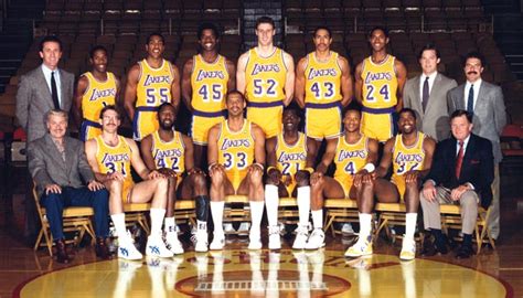 los angeles lakers roster 1986